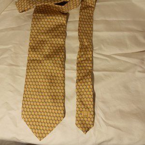Vtg XL Golf Dunhill Silk Tie Italy Links Champions